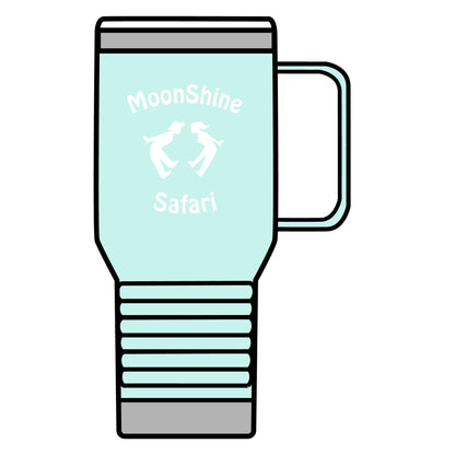 MoonShine Safari Logo Travel Mug, 20oz