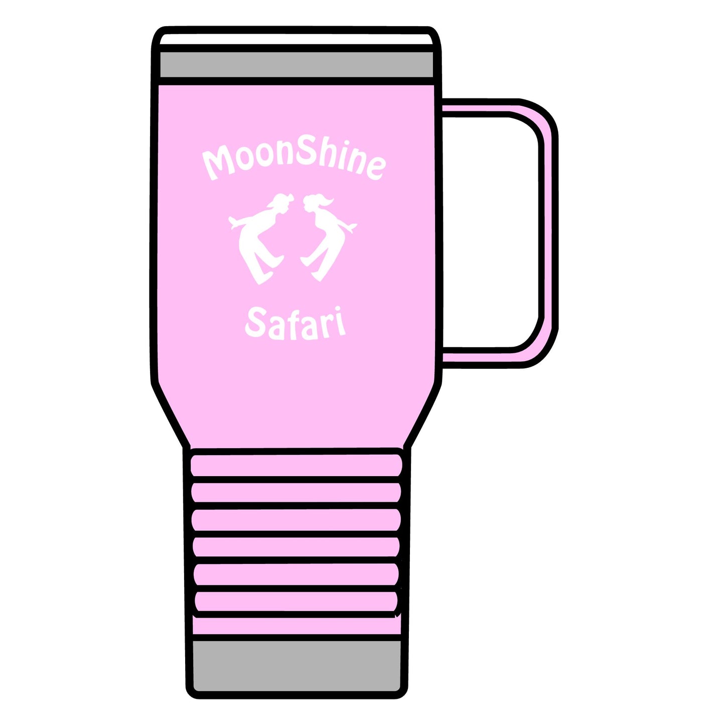MoonShine Safari Logo Travel Mug, 20oz