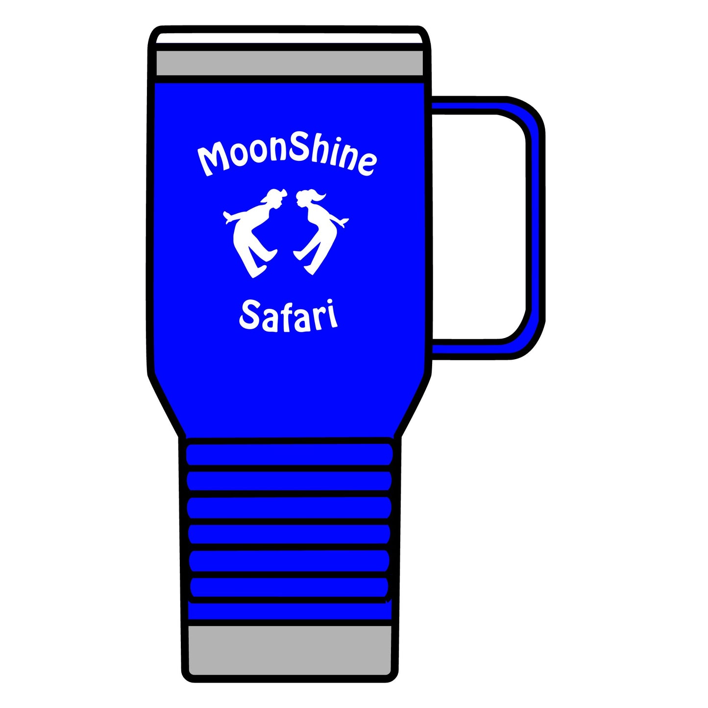MoonShine Safari Logo Travel Mug, 20oz