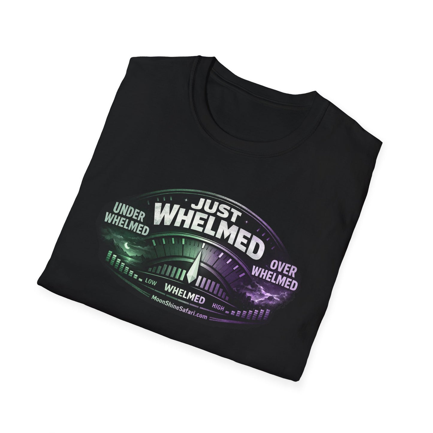 MoonShine Safari "Just Whelmed" Unisex Softstyle T-Shirt