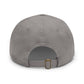 MoonShine Safari Dad Hat with Leather Patch