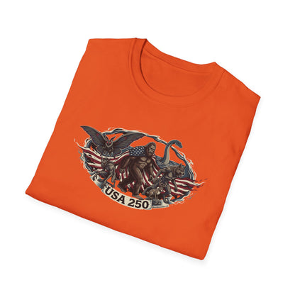 MoonShine Safari "USA 250- Cryptid Unisex Softstyle T-Shirt