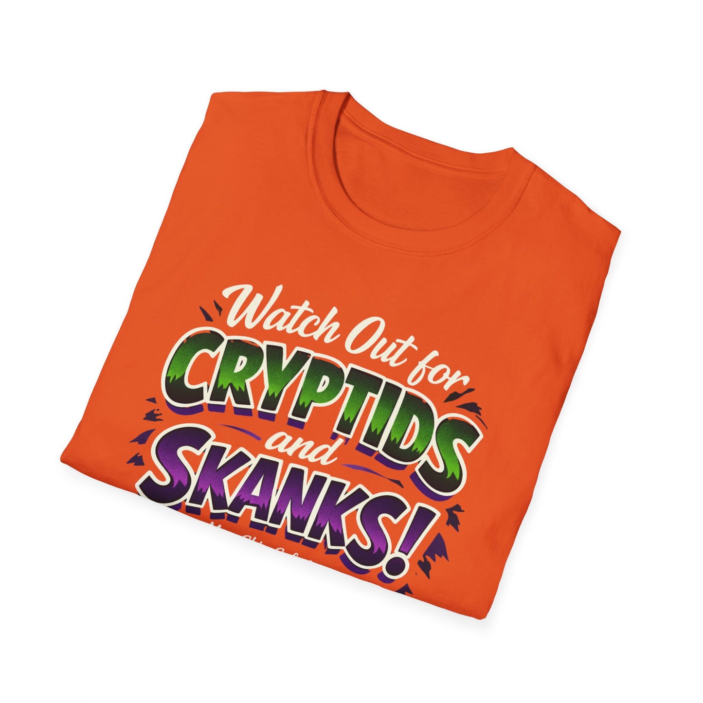 MoonShine Safari "Cryptids & Skanks" Unisex Softstyle T-Shirt