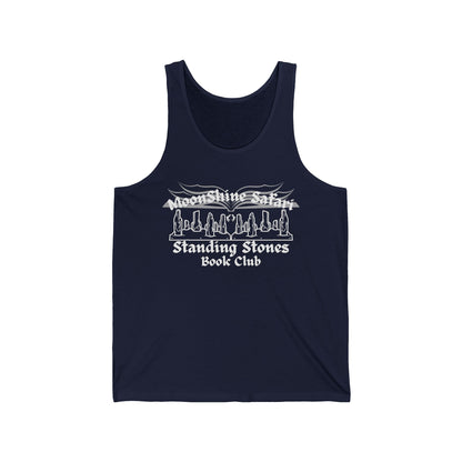 MoonShine Safari "Standing Stones Book Club" Unisex Jersey Tank