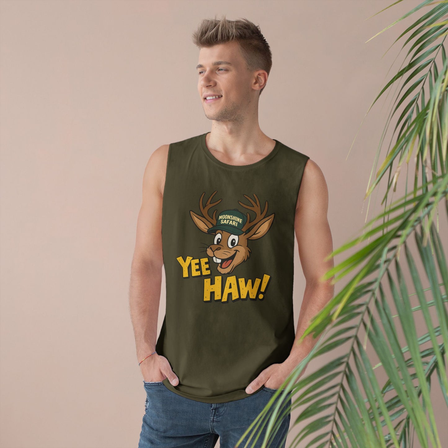 MoonShine Safari "YeeHaw Jack" Unisex Barnard Tank