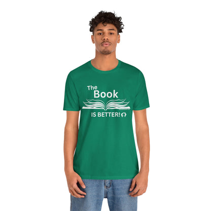 MoonShine Safari "The Book IS BETTER" Unisex Jersey Short Sleeve Tee