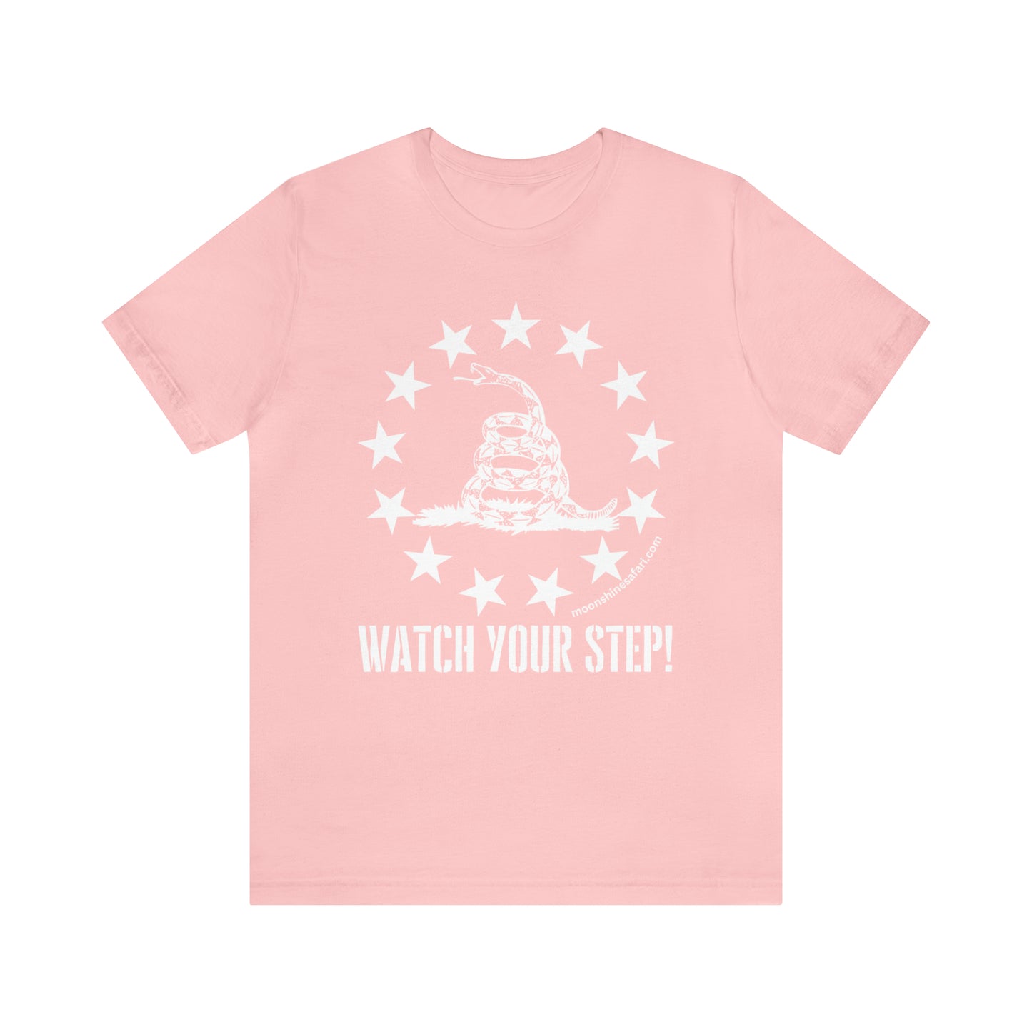 MoonShine Safar Watch Your Step Unisex Jersey Short Sleeve Tee