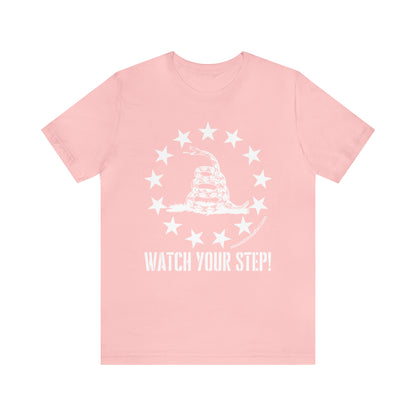 MoonShine Safar Watch Your Step Unisex Jersey Short Sleeve Tee