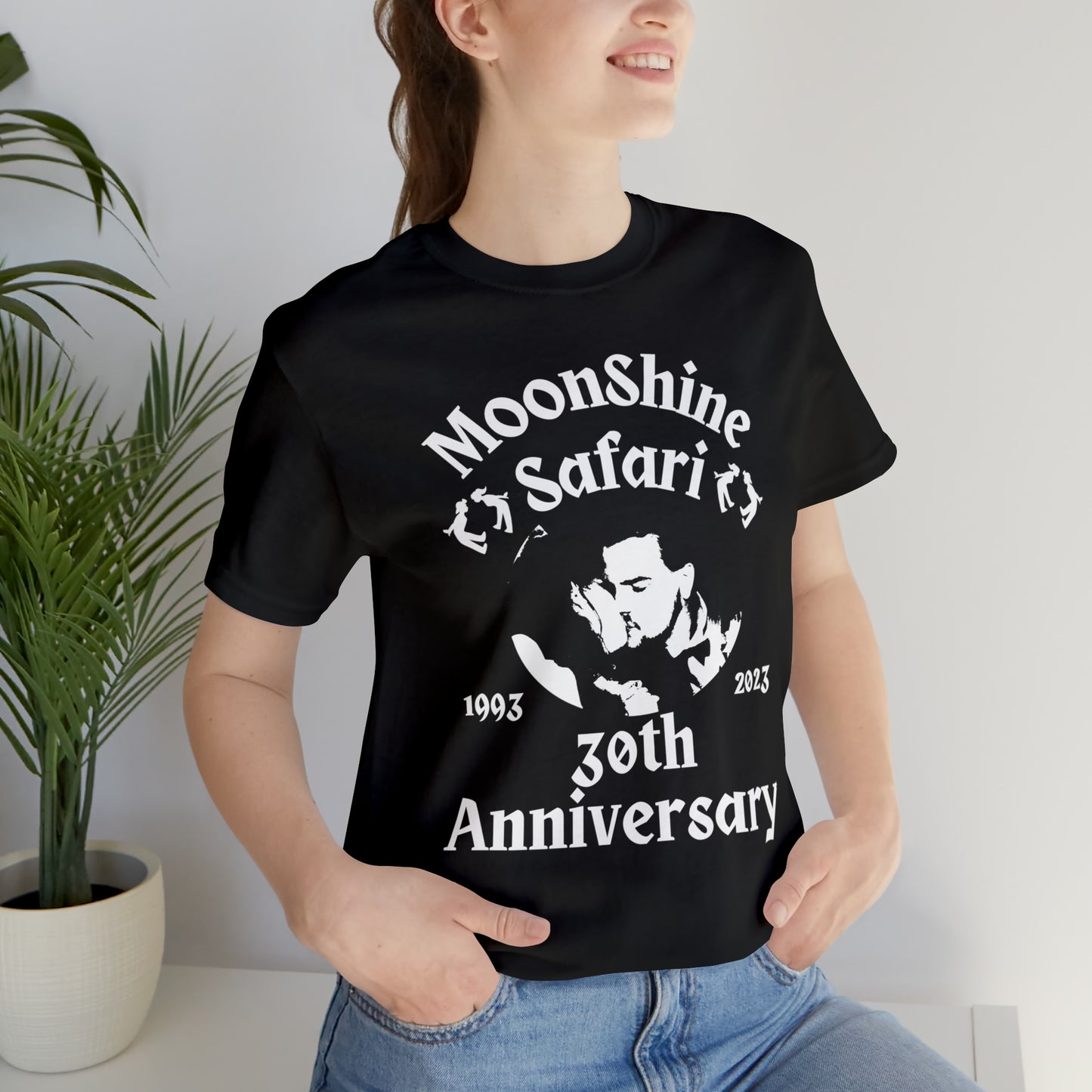 MoonShine Safari 30th Anniversary Greatest Hits Unisex Jersey Short Sleeve Tee