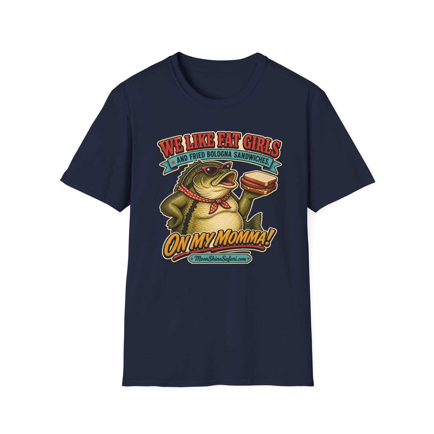 MoonShine Safari "On My Momma!" Unisex Softstyle T-Shirt