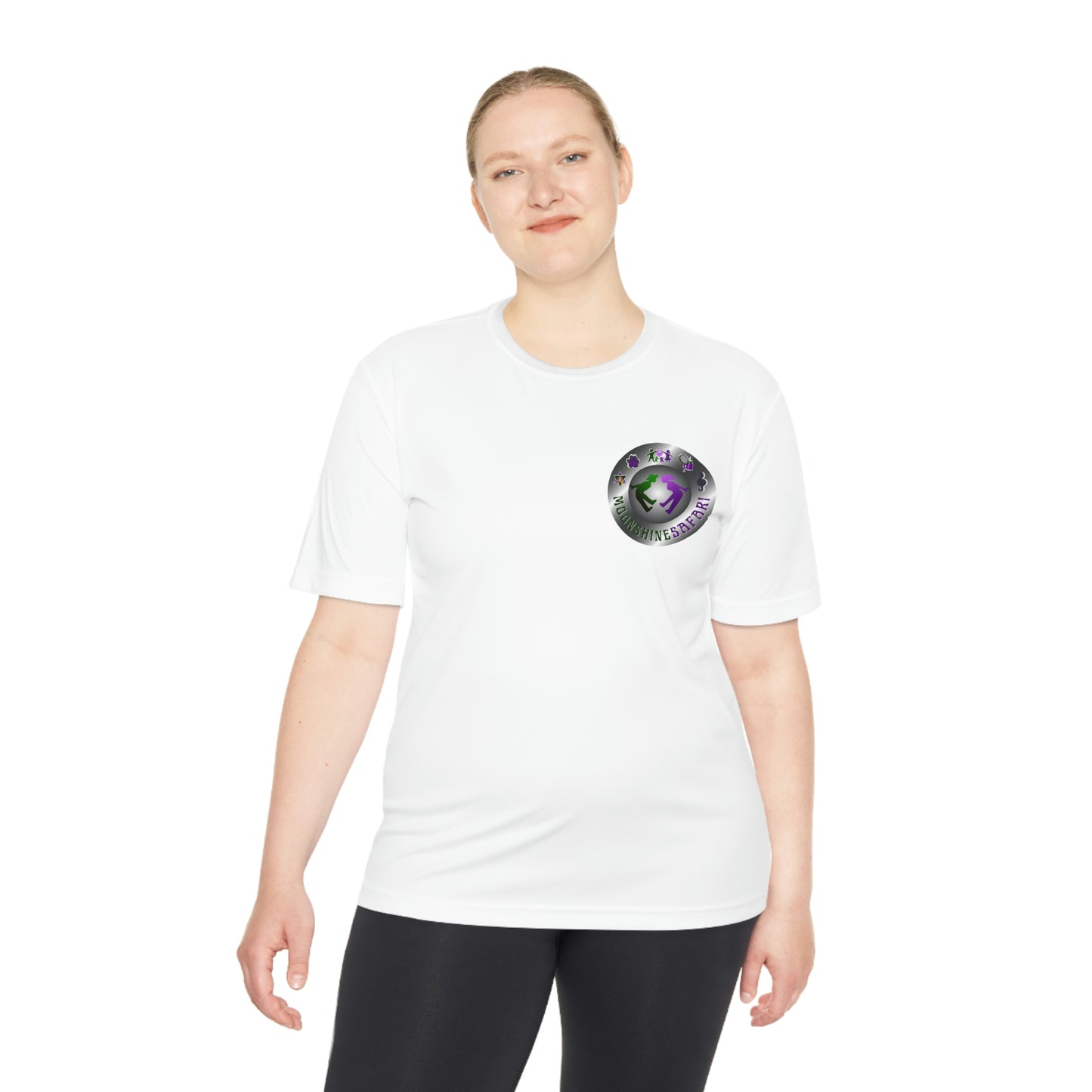 MoonShine Safari Logo Unisex Moisture Absorbing Tee