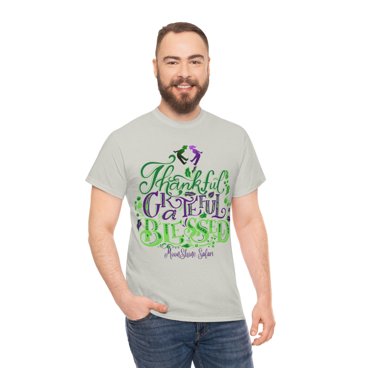 MoonShine Safari Grateful Unisex Heavy Cotton Tee