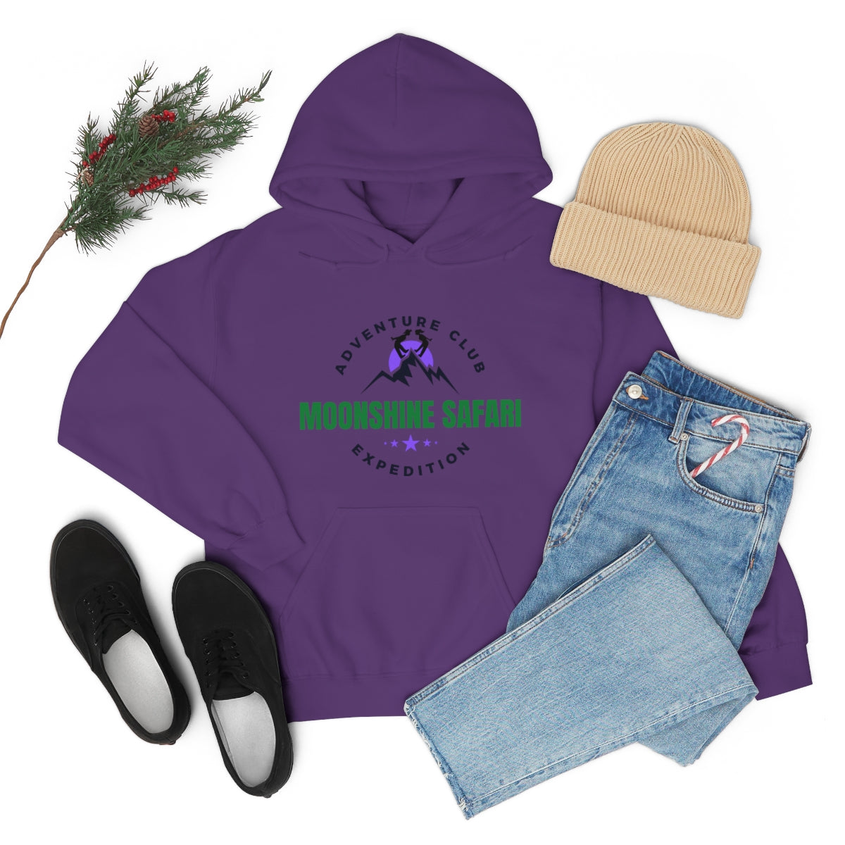 MoonShine Safari Expedition Unisex Heavy Blend™ Hooded Sweatshirt