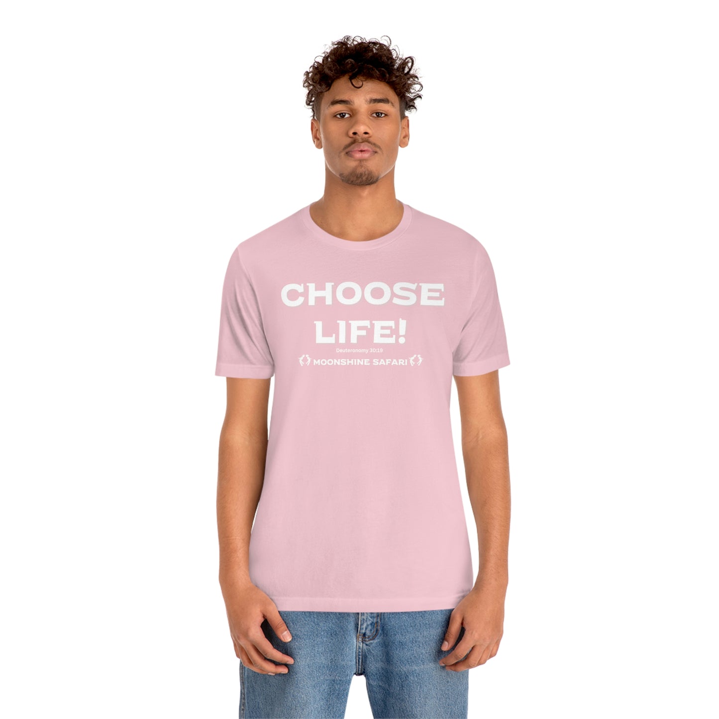 MoonShine Safari Choose Life! Unisex Jersey Short Sleeve Tee