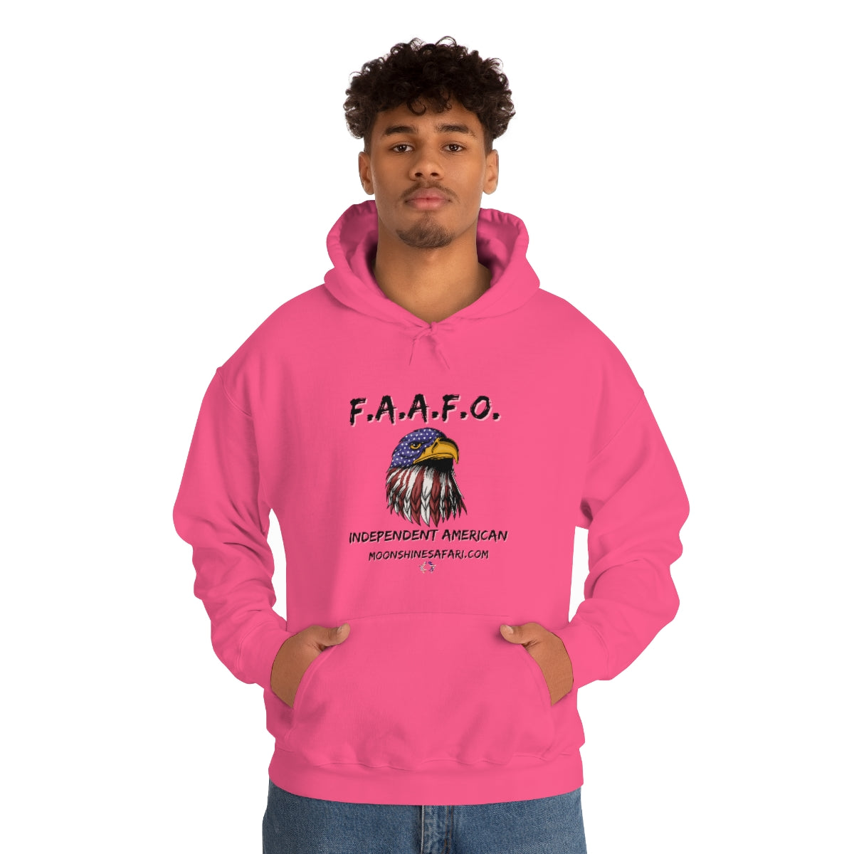 MoonShine Safari F.A.A.F.O. Unisex Heavy Blend™ Hooded Sweatshirt