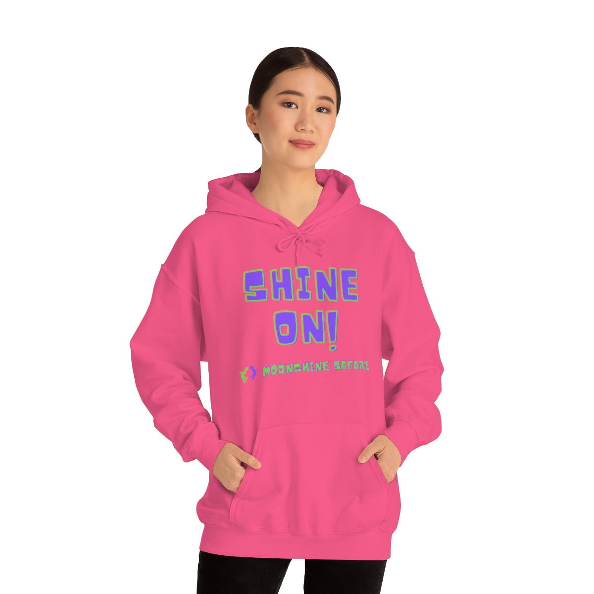 MoonShine Safari Shine On Unisex Heavy Blend™ Hooded Sweatshirt