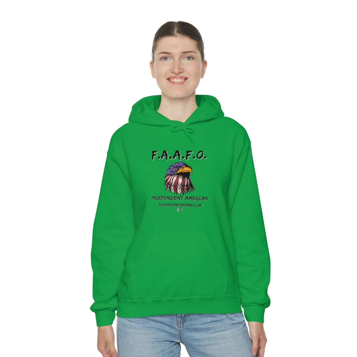 MoonShine Safari F.A.A.F.O. Unisex Heavy Blend™ Hooded Sweatshirt