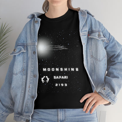 MoonShine Safari Spaceship Unisex Heavy Cotton Tee