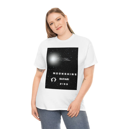 MoonShine Safari Spaceship Unisex Heavy Cotton Tee