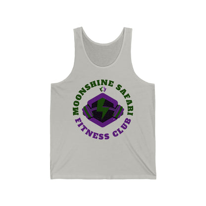MoonShine Safari Fitness Center Unisex Jersey Tank