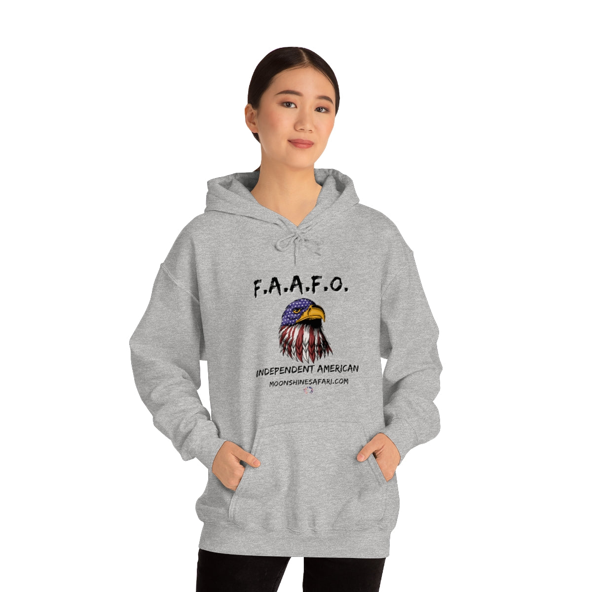 MoonShine Safari F.A.A.F.O. Unisex Heavy Blend™ Hooded Sweatshirt