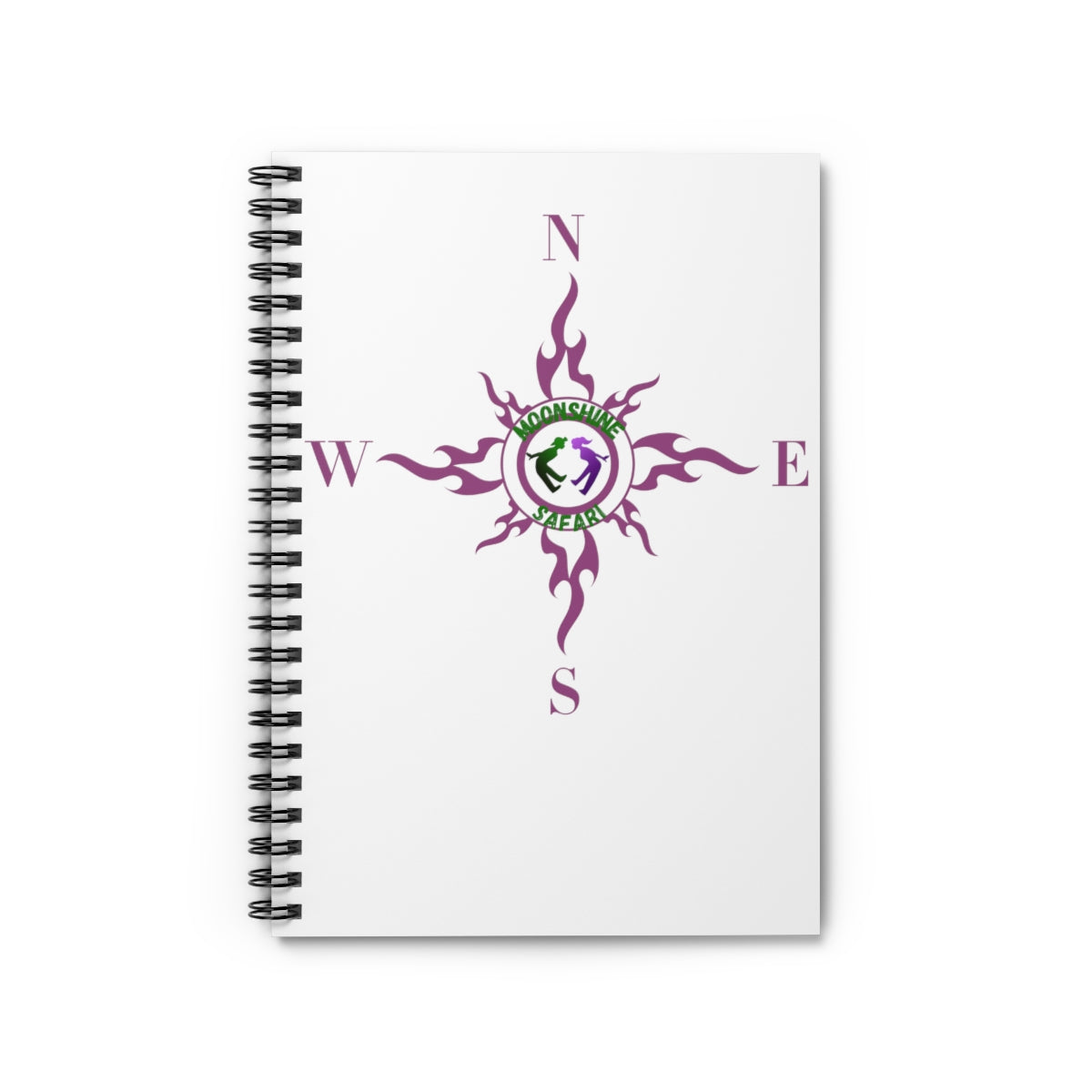 MoonShine Safari Journal Spiral Notebook - Ruled Line