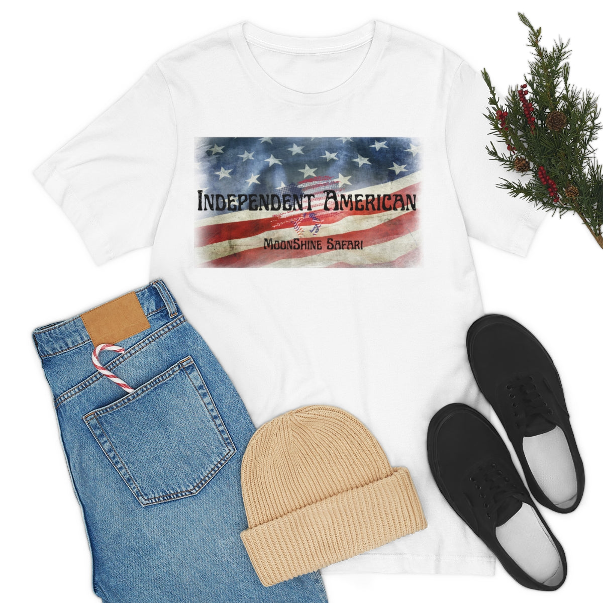 MoonShine Safari Independent American Unisex Jersey Short Sleeve Tee