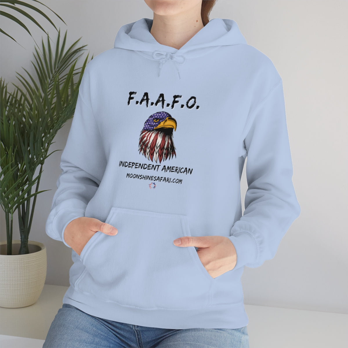 MoonShine Safari F.A.A.F.O. Unisex Heavy Blend™ Hooded Sweatshirt