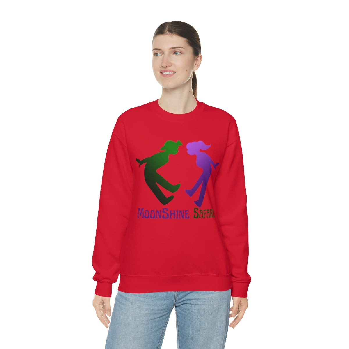 MoonShine Safari OG Unisex Heavy Blend™ Crewneck Sweatshirt