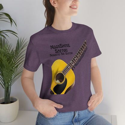 MoonShine Safari Air Acoustic Guitar Unisex Jersey Short Sleeve Tee