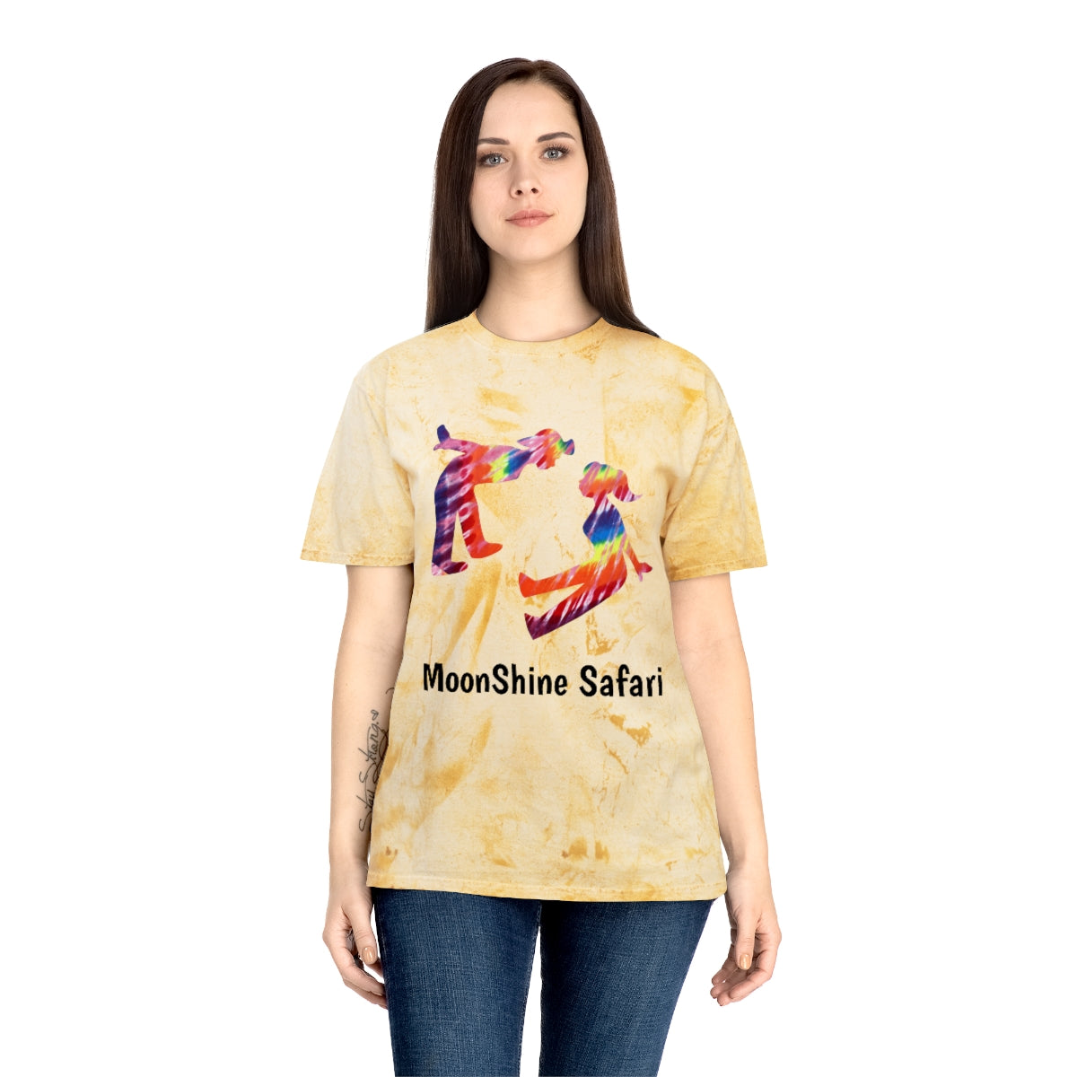 MoonShine Safari Tie Dye Unisex Color Blast T-Shirt