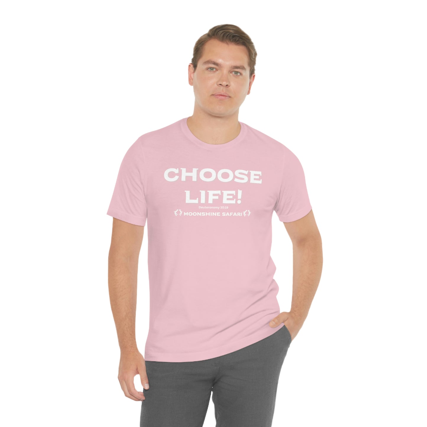 MoonShine Safari Choose Life! Unisex Jersey Short Sleeve Tee