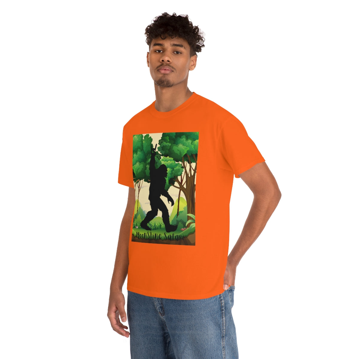 MoonShine Safari Squatch Unisex Heavy Cotton Tee