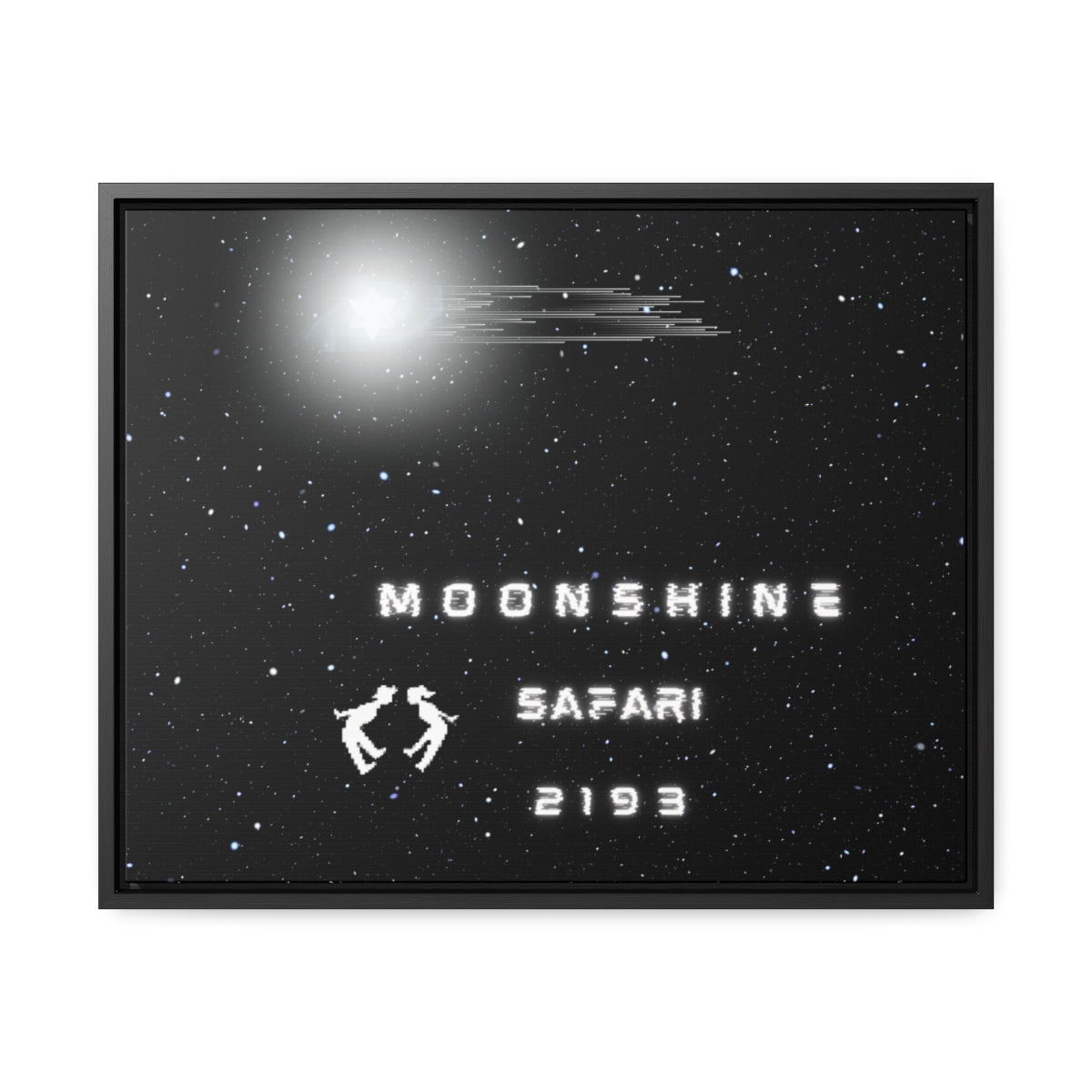 MoonShine Safari Spaceship Gallery Canvas Wraps, Horizontal Frame