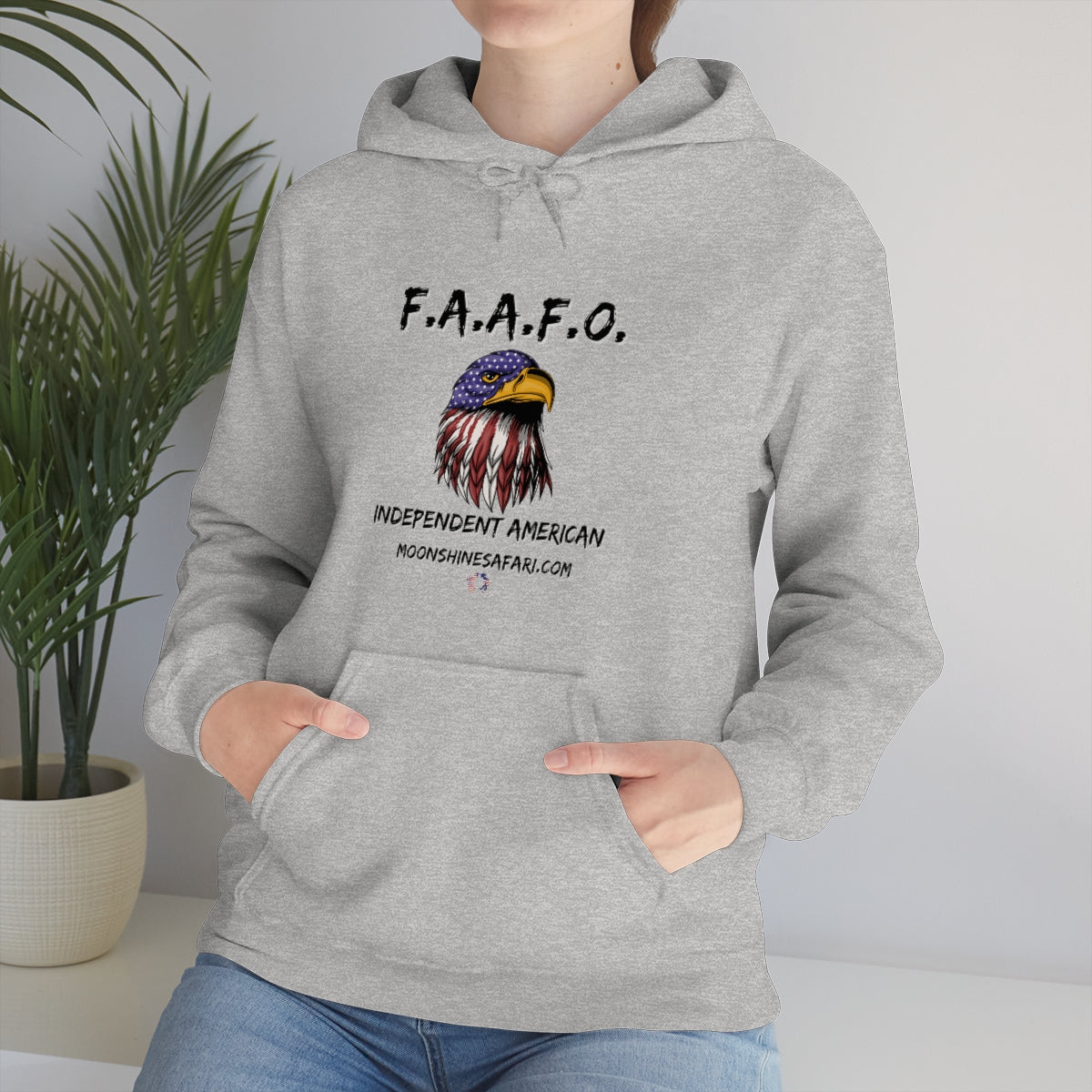 MoonShine Safari F.A.A.F.O. Unisex Heavy Blend™ Hooded Sweatshirt