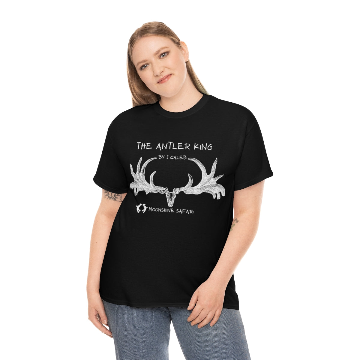 Antler King by J Caleb Unisex Heavy Cotton Tee