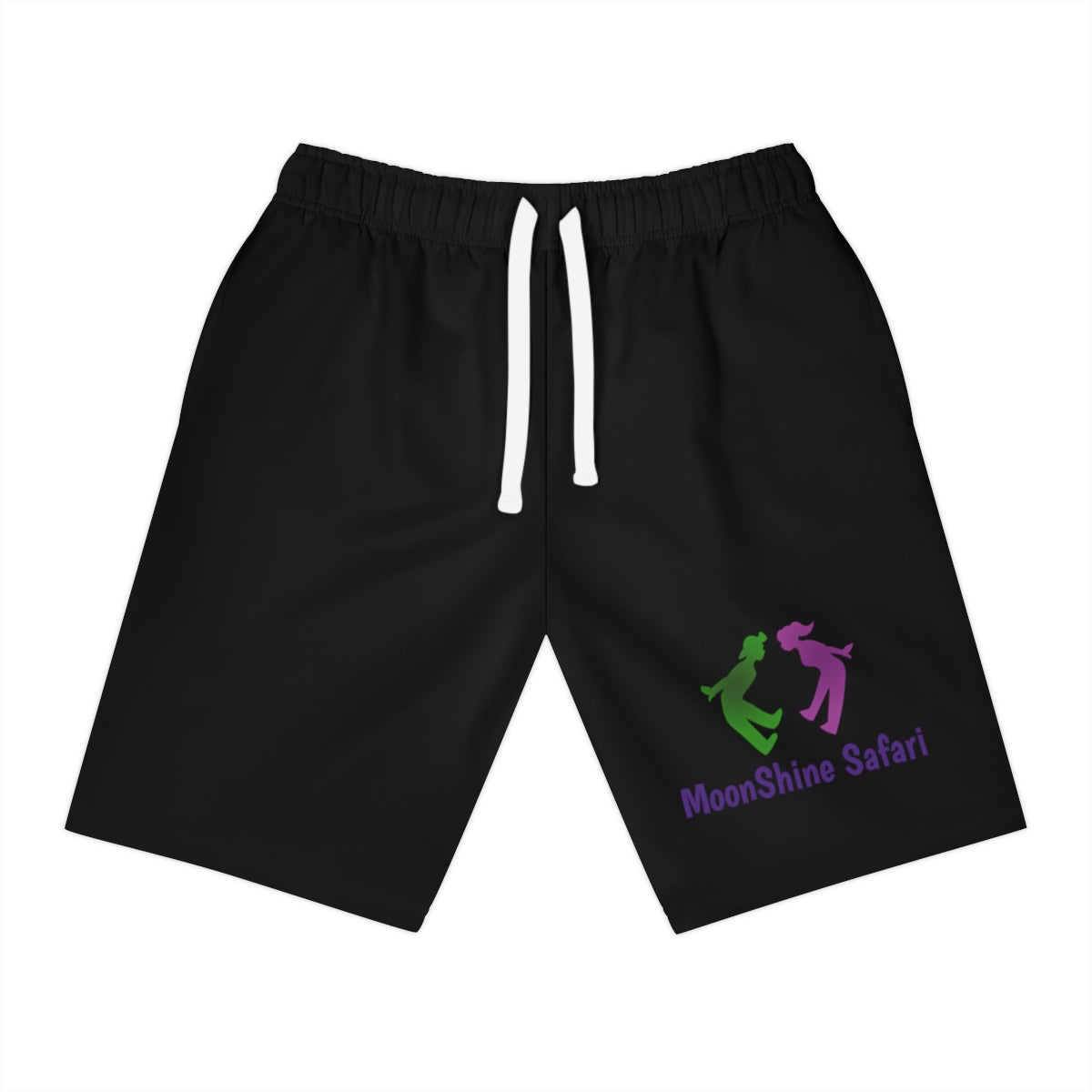 MoonShine Safari OG Athletic Long Shorts (AOP) Black