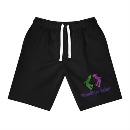 MoonShine Safari OG Athletic Long Shorts (AOP) Black