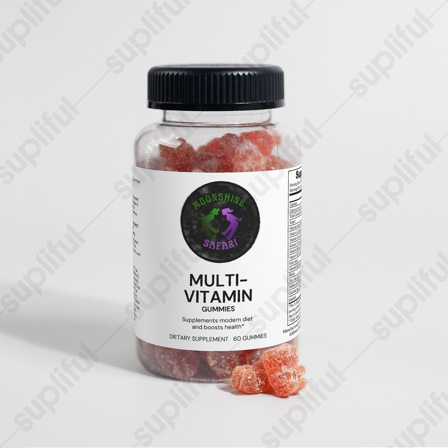 MoonShine Safari Multivitamin Bear Gummies (Adult)