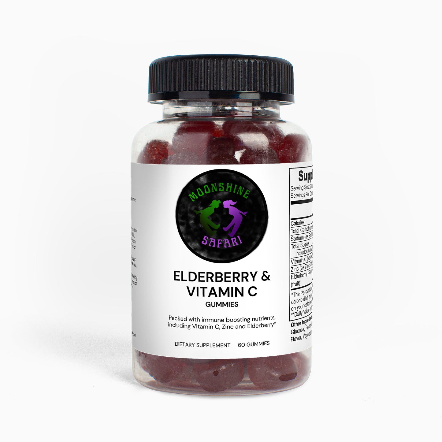 MoonShine Safari Elderberry & Vitamin C Gummies