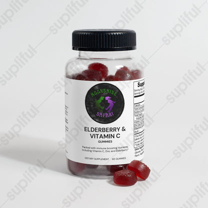 MoonShine Safari Elderberry & Vitamin C Gummies