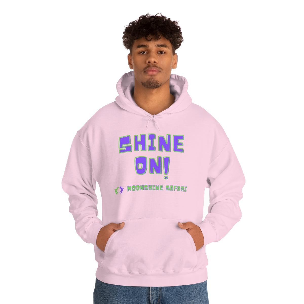 MoonShine Safari Shine On Unisex Heavy Blend™ Hooded Sweatshirt