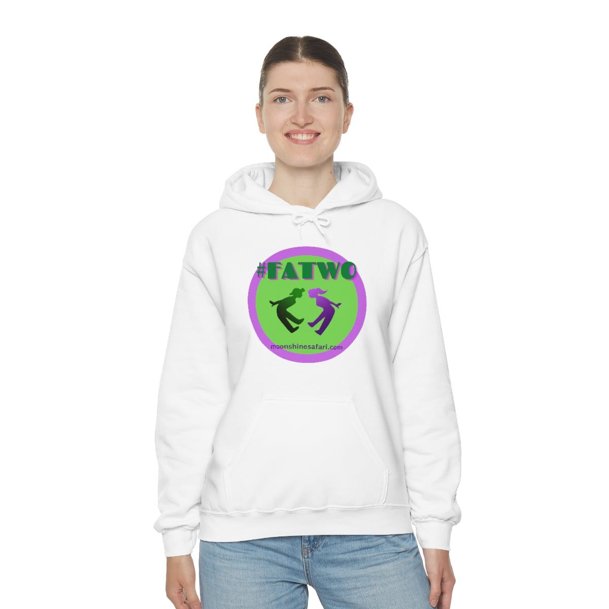 #FATWO MoonShine Safari Unisex Heavy Blend™ Hooded Sweatshirt