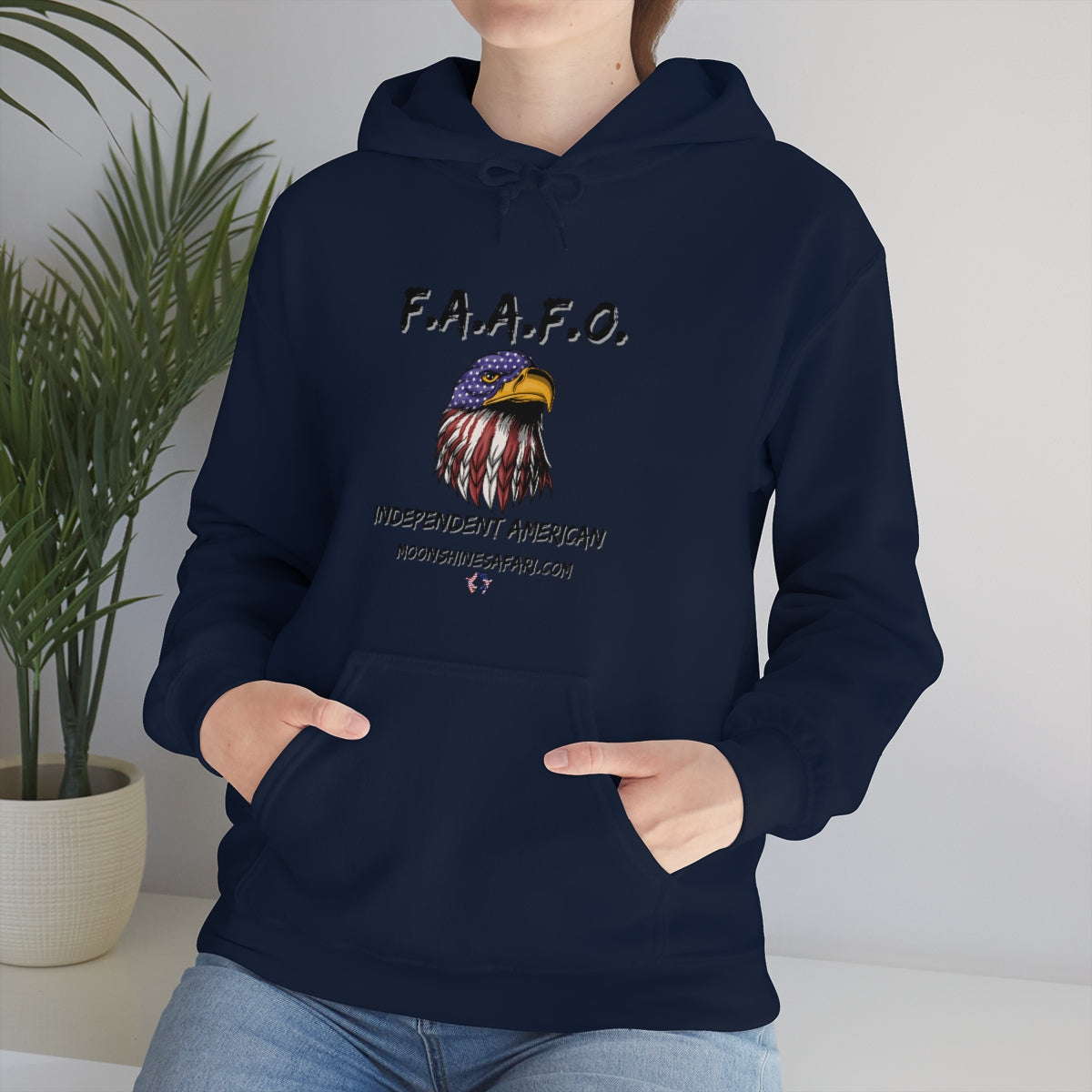 MoonShine Safari F.A.A.F.O. Unisex Heavy Blend™ Hooded Sweatshirt