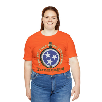 MoonShine Safari You Bet Your Sweet Bluegrass Unisex Jersey Short Sleeve Tee