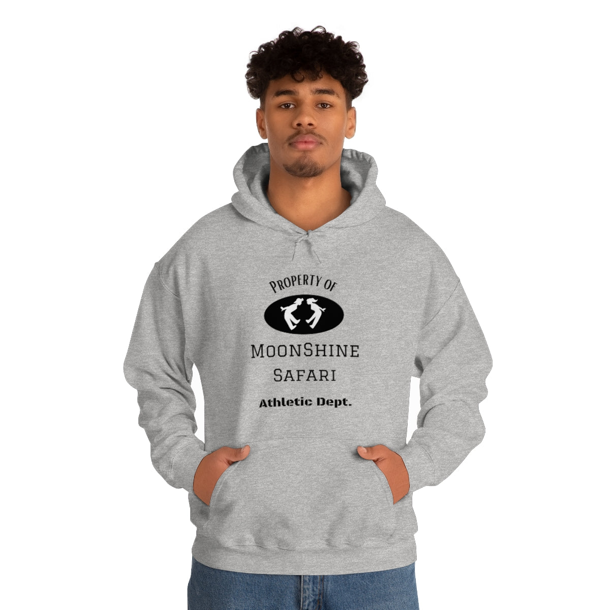 MoonShine Safari athletic Dept Unisex Heavy Blend™ Hooded Sweatshirt