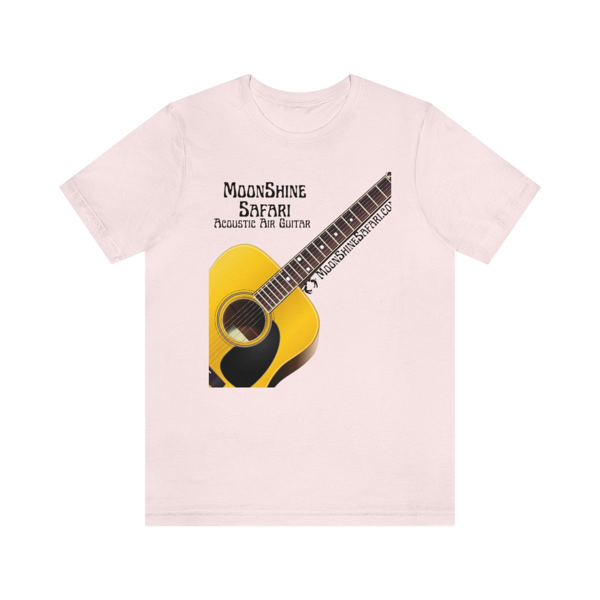 MoonShine Safari Air Acoustic Guitar Unisex Jersey Short Sleeve Tee