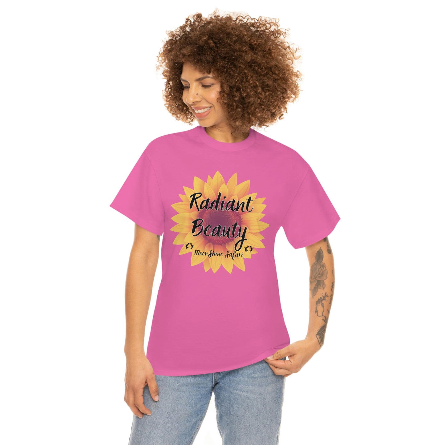 MoonShine Safari Radiant Beauty Unisex Heavy Cotton Tee