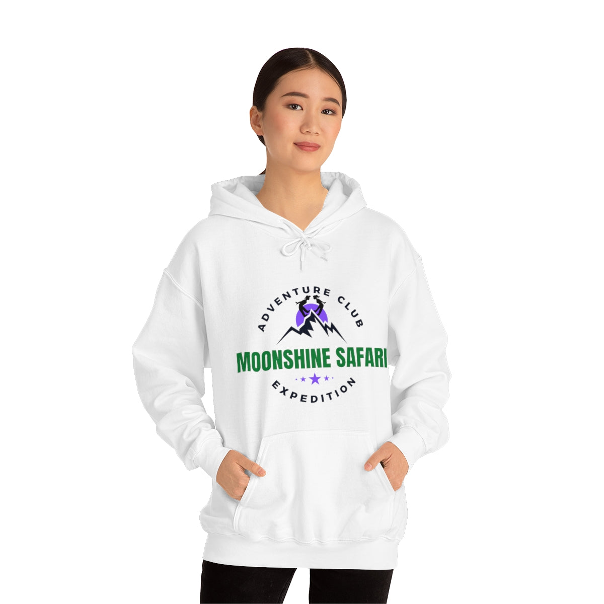 MoonShine Safari Expedition Unisex Heavy Blend™ Hooded Sweatshirt