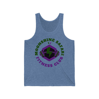 MoonShine Safari Fitness Center Unisex Jersey Tank